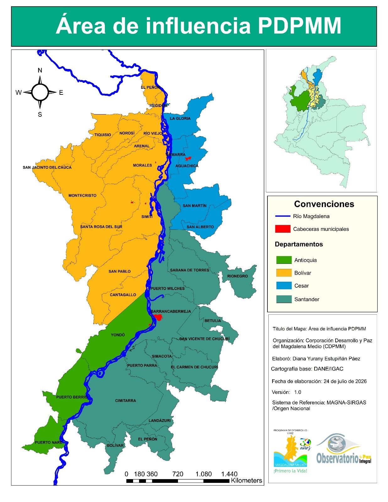 Mapa de cobertura