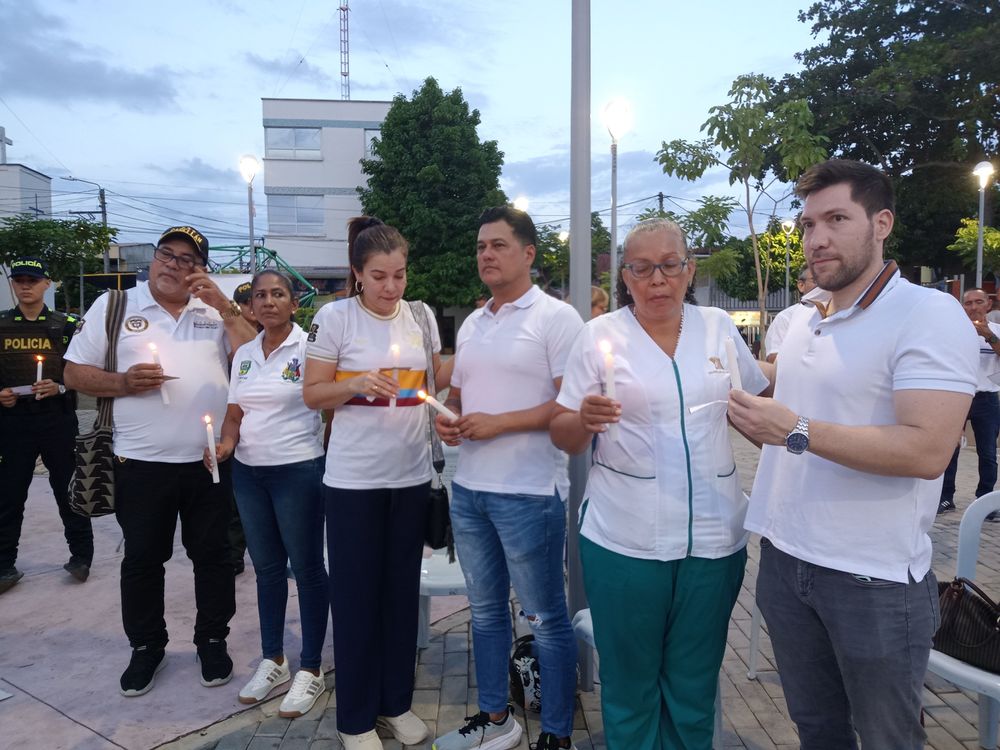 PLEGARIA POR LA PAZ ILUMINÓ CAMINOS DE SAN SILVESTRE EN BARRANCABERMEJA - Imagen 6