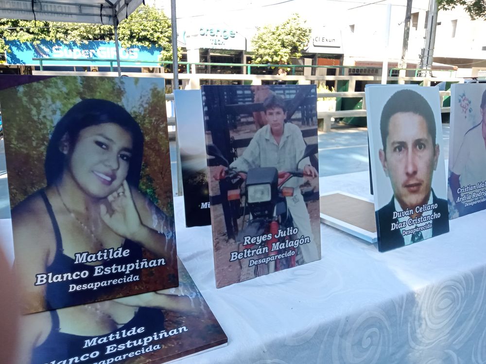 SANTA ROSA DEL SUR CONMEMORÓ EL DÍA DE LOS DESAPARECIDOS CON UN MENSAJE DE ESPERANZA Y MEMORIA - Imagen 1