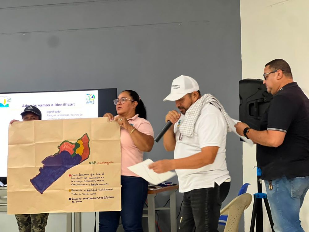 LA PARTICIPACIÓN FORTALECE LA ESPERANZA: CANTAGALLO AVANZA EN LA DEFENSA DE LOS DERECHOS DE LAS VÍCTIMAS. - Imagen 1
